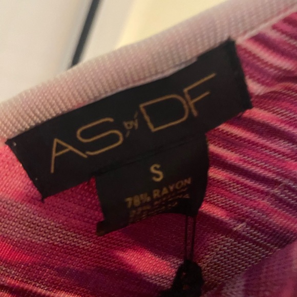 AS by DF St. Tropez Dress in Magenta, Size S - Picture 3 of 7